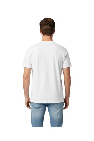 T-Shirt Portofino Man In Cotone Con Stampa Frontale MC2 SAINT BARTH | T-shirt | POT000107962L